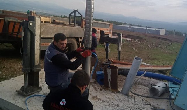 Manisa'da motopomp arızalarına anında müdahale