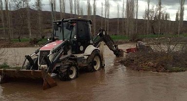 Manisa'da sele kapılarak sürüklenen vatandaştan Başkan Ergün'e teşekkür