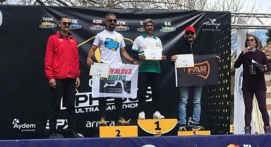 Manisalı atlet ultra maratonu şampiyon tamamladı