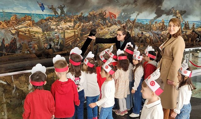 Manisalı minikler Çanakkale ruhunu yaşadı
