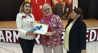 Marmaris'te başarılı kadınların emek öyküleri anlatıldı