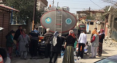MASKİ'den afet bölgesinde temiz içme suyu