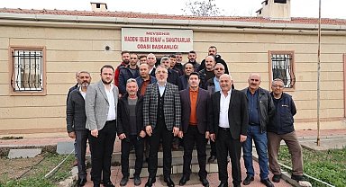 Mehmet Savran'dan esnaf ziyareti