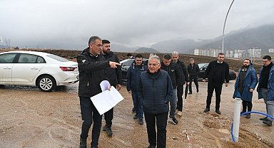 Memduh Büyükkılıç'tan konteyner kente inceleme
