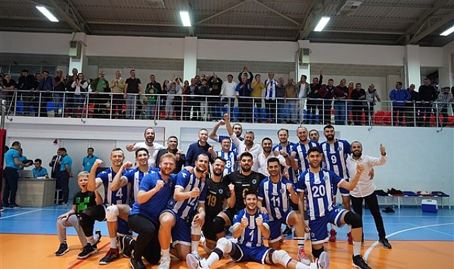 Milas Belediyespor Voleybol Takımı, grup şampiyonluğunu garantiledi