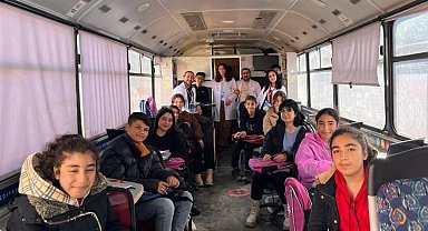 Mobil ders atölyeleri Hatay'da