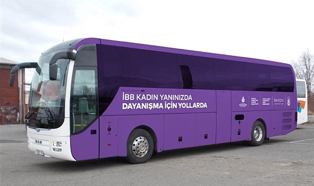 'Mor Otobüs' Hatay'da
