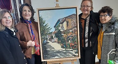 Mudanya-Tirilye temalı sergi geliri afetzedelere bağışlanacak
