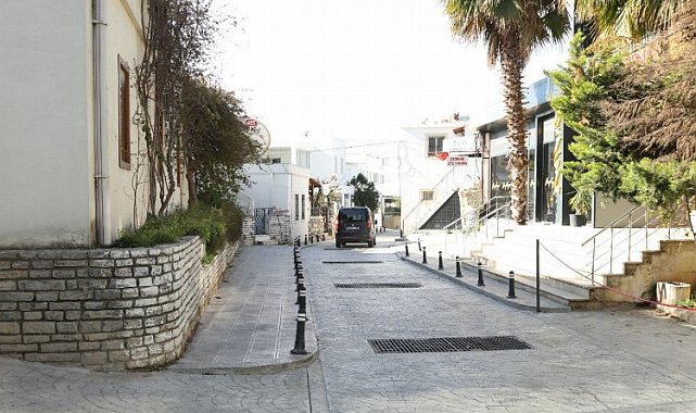 Muğla Bodrum'da altyapı çalışmaları tam gaz