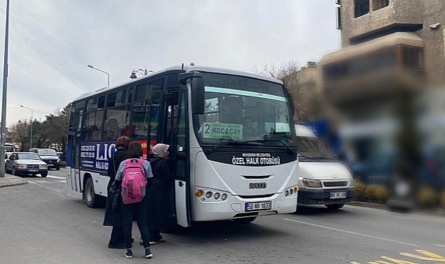Nevşehir'de Özel Halk Otobüs Sefer ve Güzegâhlarında Düzenlemeler Yapıldı