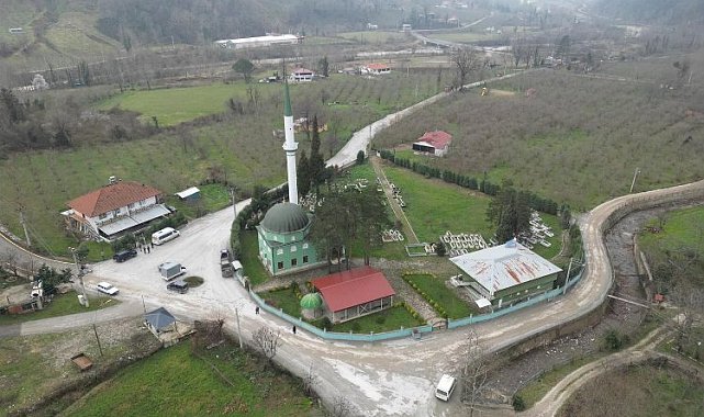 Sakarya Akyazı'da beton yol çalışmaları tamamlandı