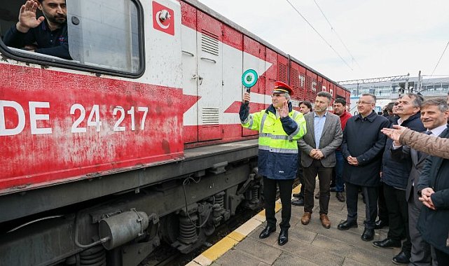 Sakarya'dan bir tren daha İskenderun'a uğurlandı