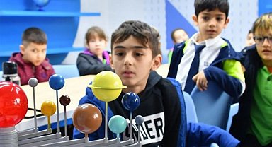 Samsun'da çocuklar 'Bilim'le buluştu