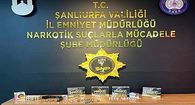 Şanlıurfa'da uyuşturucu operasyonu