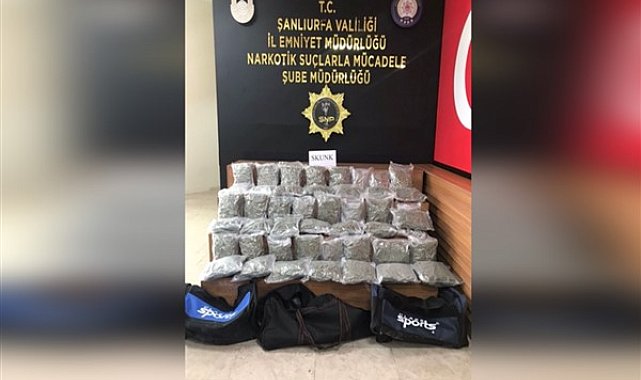 Şanlıurfa'da uyuşturucu operasyonu