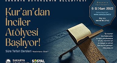 SGM'de 'Kur’an’dan İnciler' atölyesine kayıtlar başlıyor