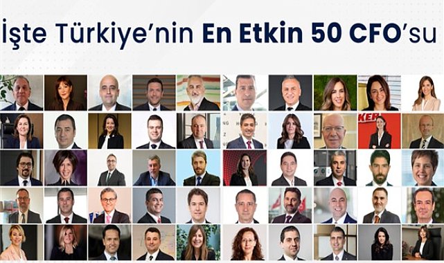 Türkiye’nin “En Etkin 50 CFO’su” belli oldu