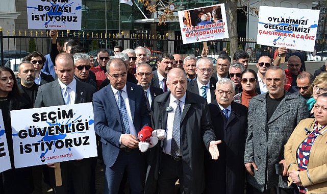 Ümit Özdağ'ın 'mavi boya' ısrarı!