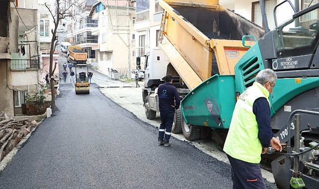 Ünye sokakları asfalta kavuştu