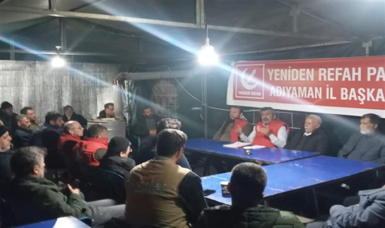 Yeniden Refah Partili Demir: ”İman varsa imkan da vardır”