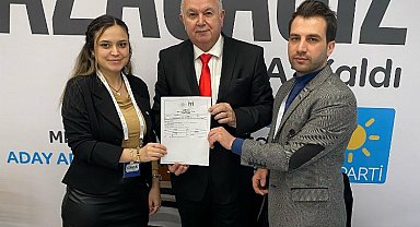 Yüksel Ercan İYİ Parti'den aday adaylığı müracaatını yaptı