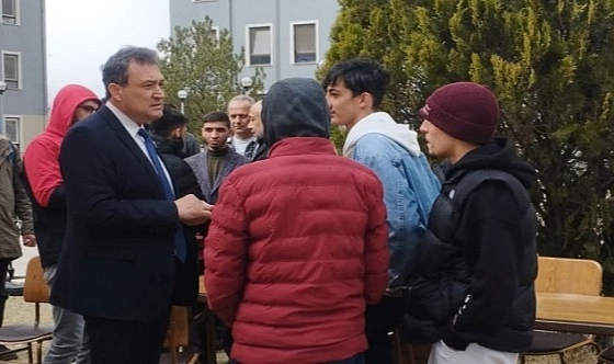 Zafer Partisi İl Yönetimi Depremzedeleri Ziyaretine Gitti
