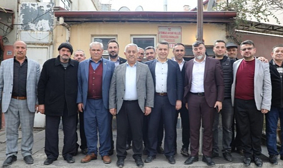 Zeybek Başkan Fakıpaşa Mahallesi'ni Ziyarette Bulundu