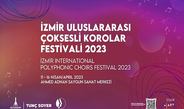 2. İzmir Uluslararası Çoksesli Korolar Festivali başlıyor