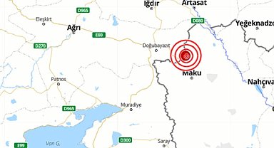 Ağrı'da 4.3 büyüklüğünde deprem