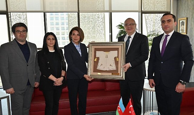 Azerbaycan İstanbul Başkonsolosu'ndan Başkan Ergün'e ziyaret