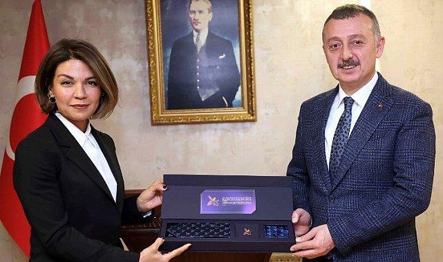 Başkan Büyükakın, Azeri Başkonsolosu'nu konuk etti