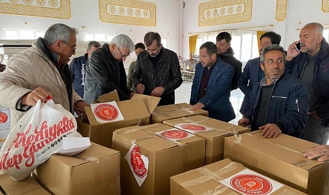 Başkan Işık üçüncü kez afet bölgesine gitti