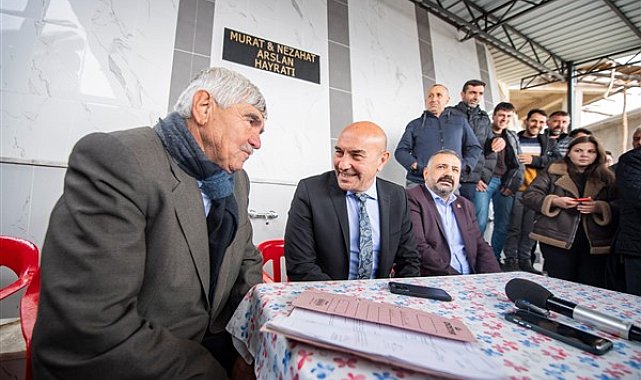 Başkan Soyer, Kiraz'ın Dokuzlar köyünü ziyaret etti