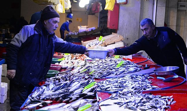 Bozüyük'te balık tezgahlarına sıkı denetim