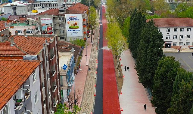 Çark Caddesi rekreasyonunda Sakarya'da ilk