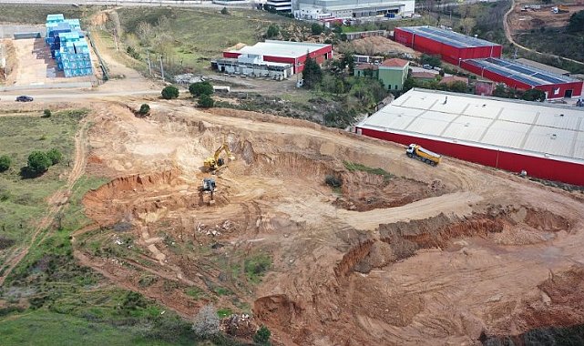 Çayırova'da Küçük Sanayi Sitesi inşaatı başladı