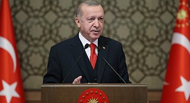 Cumhurbaşkanı Erdoğan, bayram namazı sonrası konuştu