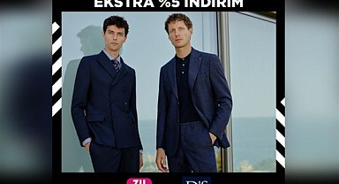 D’S damat mağazalarında ZUBİZU’ya özel yüzde 5 indirim fırsatı