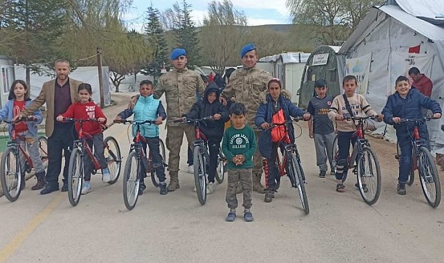 Edirne Jandarması'ndan Elbistan'a destek