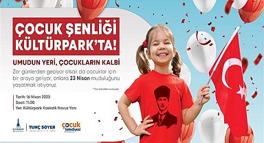 İzmir Büyükşehir Belediyesi 23 Nisan’ı çocuk şenlikleriyle kutluyor