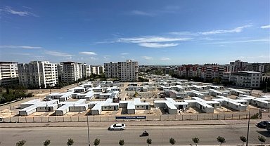 İzmir Büyükşehir'in Adıyaman’da kurduğu konteyner kent hizmete girdi