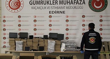 Kapıkule’de kaçakçılık operasyonu