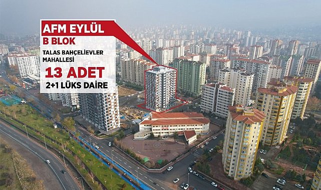 Kayseri Talas'ta kaçırılmayacak yatırım fırsatları