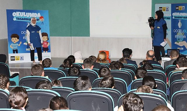 KOSKİ bilinçli su kullanımını anlatıyor