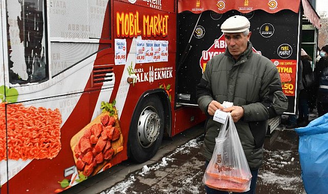 Mobil Market'te ucuz ete devam