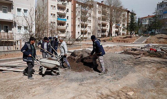Nevşehir'de parklara yakın takip