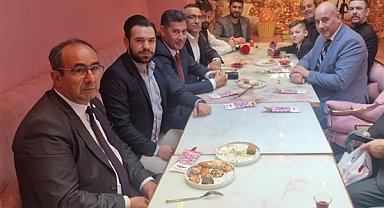 Oğan, Brüksel’de esnaf ziyareti gerçekleştirdi