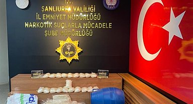 Şanlıurfa’da uyuşturucu operasyonu