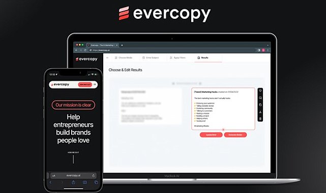 Simya VC’nin ilk yatırımı yapay zeka tabanlı içerik üretimi platformu Evercopy’e