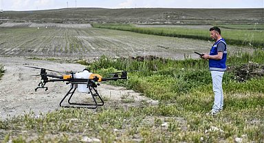 ABB’den drone ile gübreleme ve ilaçlama hizmeti